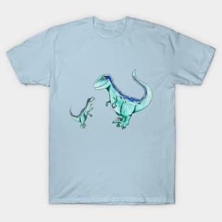 Blue and Baby T-Shirt